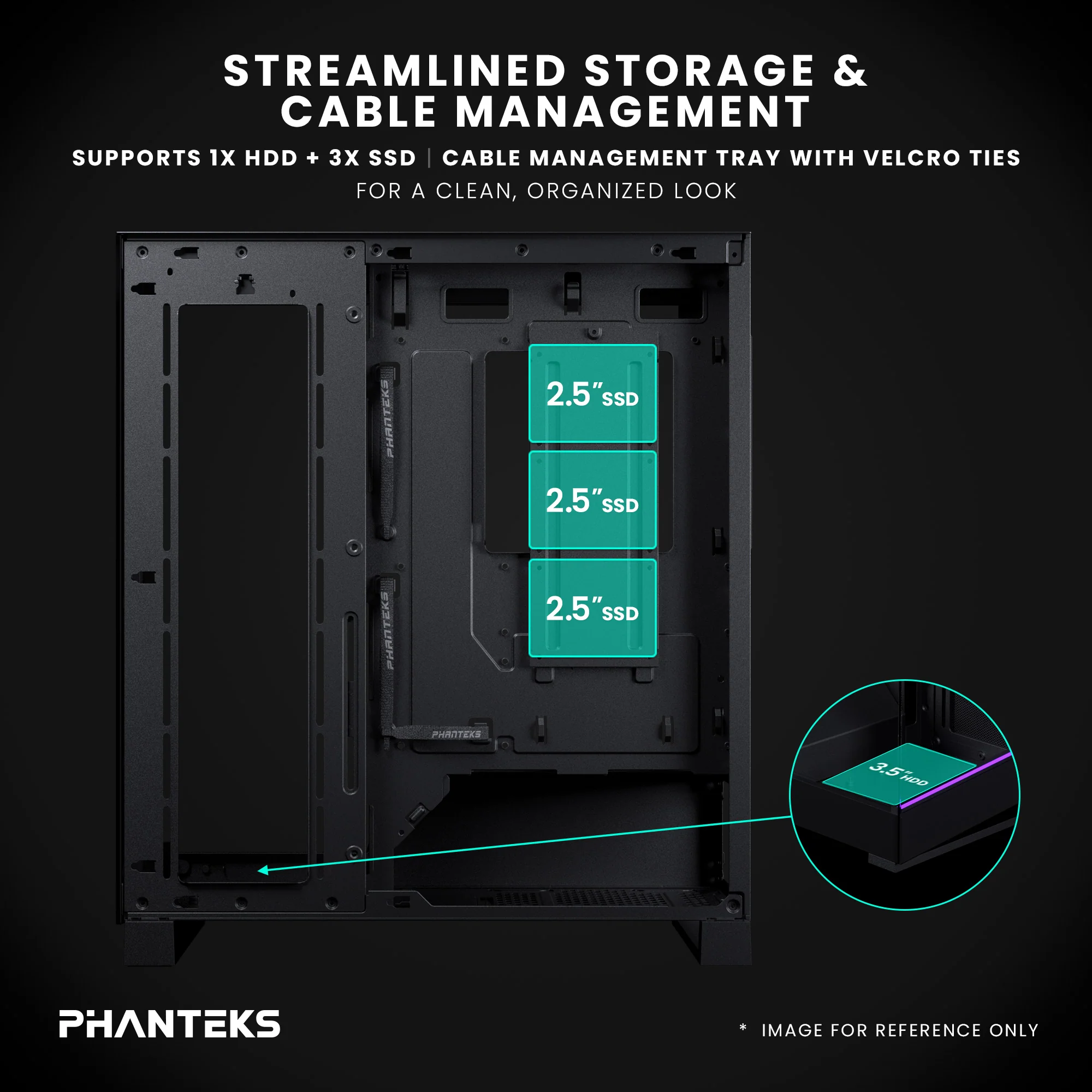 Phanteks NV5S Black - Image 4