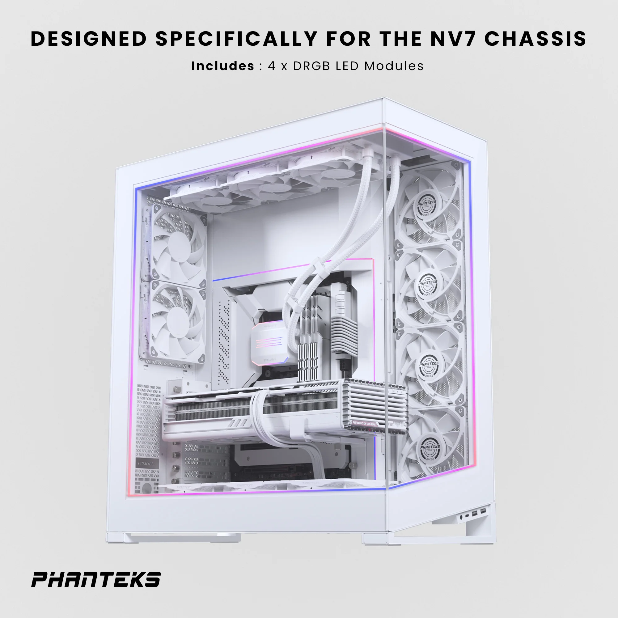 Phanteks NV7 Premium DRGB Kit - White - Image 2